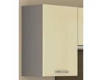 Horná kuchynská skrinka Karmen 40G, 40 cm, šedá/krémová%