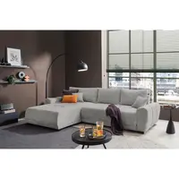 Livetastic ROHOVÁ ROZKLÁDACÍ POHOVKA, textil, barvy stříbra