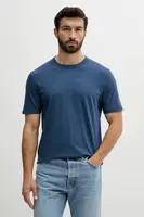 Bavlněné tričko BOSS Orange Tegood tyrkysová barva, 50508243