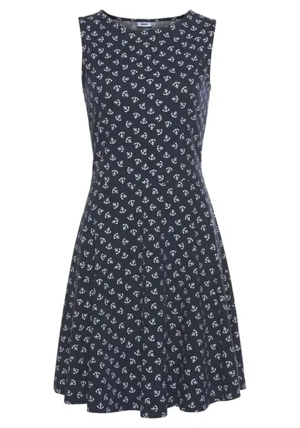 BEACH TIME Plážové šaty  námornícka modrá