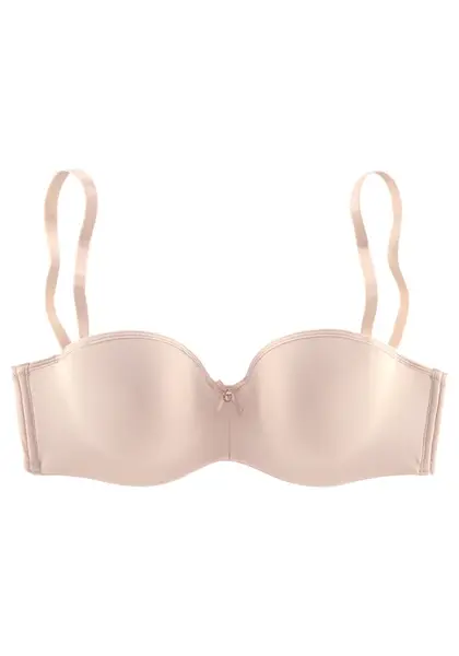 LASCANA Podprsenka  púdrová / strieborná