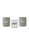 Sada pohárků Design Letters Family Gift Box 3-pack