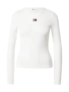 Tommy Jeans Tričko  biela