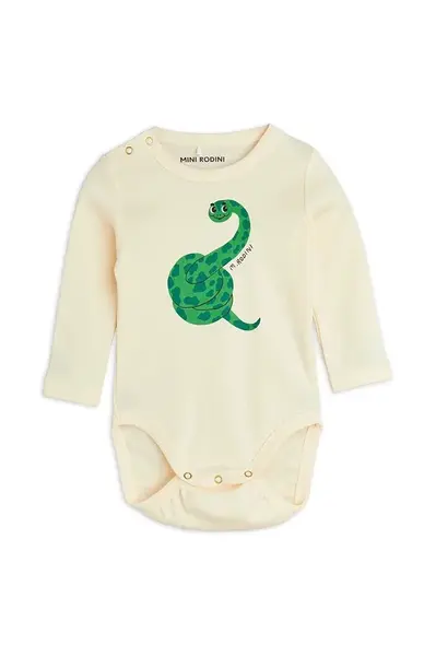 Bavlněné kojenecké body Mini Rodini Snake 2514010911