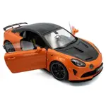 1:18 ALPINE A110 RADIKÁLNÍ ORANŽOVÁ KOBALT 2024 - SOLIDO
