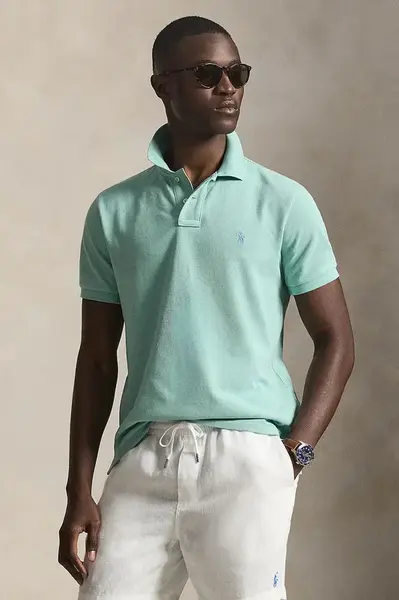 Polo Ralph Lauren  Bavlněné polo tričko