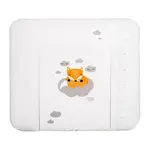 Přebalovací podložka měkká New Baby Liška bílá 85x70cm