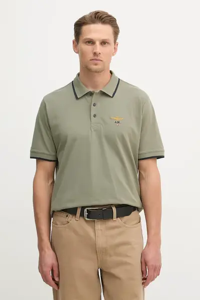 Bavlněné polo tričko Aeronautica Militare