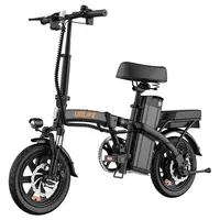 URLIFE F1L Electric Bike 250W 48V 7.5Ah 25km/h Black