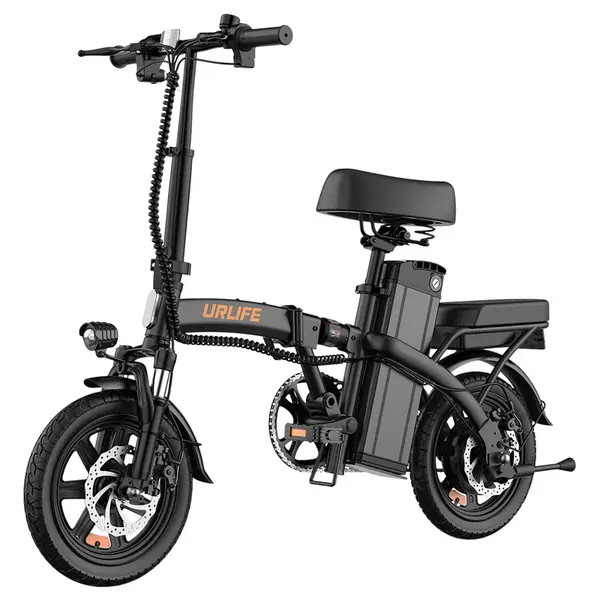URLIFE F1L Electric Bike 250W 48V 7.5Ah 25km/h Black