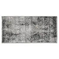 KOBEREC TKANÝ NA PLOCHO, 120/170 cm, šedá, černá, barvy stříbra