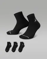 Jordan Everyday Ankle Socks (3 Pairs) XL