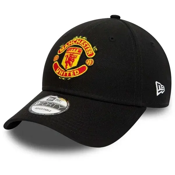New Era MANCHESTER UNITED FC YOUTH CORE 9FORTY Dětská kšiltovka, černá, velikost