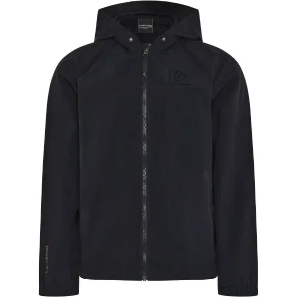 DIDRIKSONS JASPER Chlapecká přechodová bunda, černá, velikost