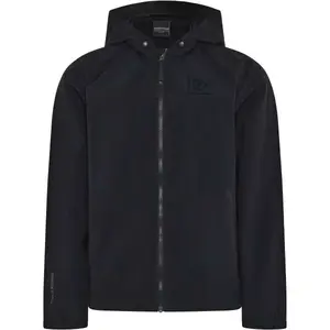 DIDRIKSONS JASPER Chlapecká přechodová bunda, černá, velikost