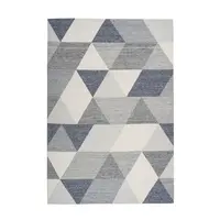 VENKOVNÍ KOBEREC, 120/170 cm, krémová, šedá