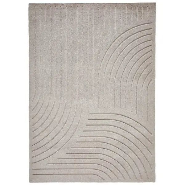 Novel KOBEREC S VYSOKÝM VLASEM, 160/230 cm, šedohnědá