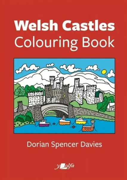 Welsh Castles Colouring Book - Dorian Spencer Davies