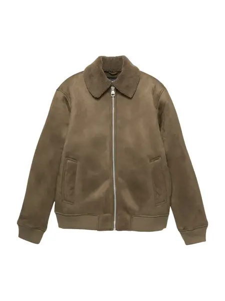 Pull&Bear Prechodná bunda  kaki