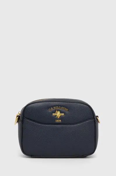 Kabelka U.S. Polo Assn. tmavomodrá barva