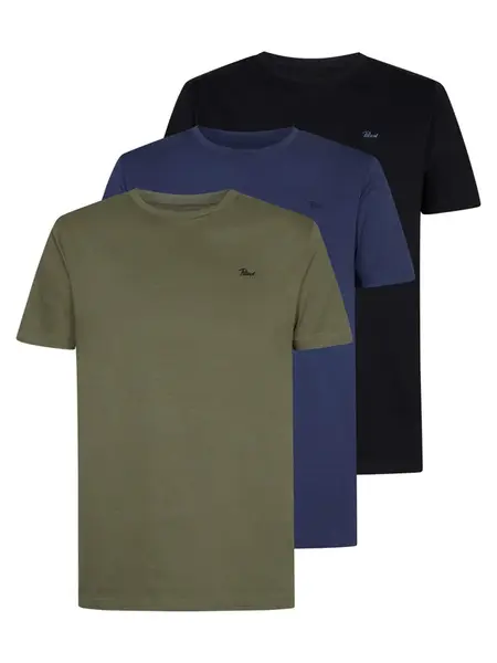 Petrol Industries Tričko  čierna