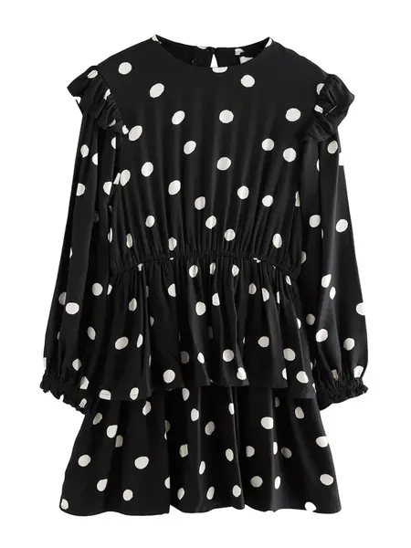 Next Šaty  čierna / biela