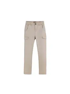 Scalpers Nohavice  béžová