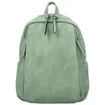 Stylový dámský koženkový kabelko/batoh Cedra new, modrozelený