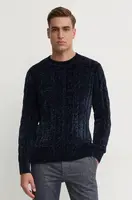 Svetr Guess EGIDIO pánský, tmavomodrá barva, M4BR25.Z3HH2