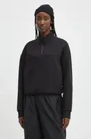 Mikina Superdry dámská, černá barva, hladká, W2012170A-02A