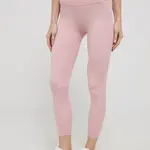 Legíny adidas Performance HD4435 dámské, růžová barva, hladké