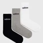 Ponožky adidas Performance Essentials 3-pack černá barva, IC1302