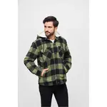 Lumberjacket S kapucí černá/olivová