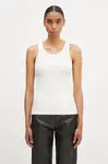 Top Coperni Rib Logo Tank Top