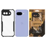 Zadní kryt Tactical Quantum Stealth pro Google Pixel 10a, transparentní černá