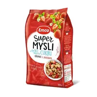 Emco Super Mysli bez přidaného cukru s jahodami 500 g