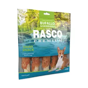 Rasco Premium Bůvolí tyčinky obalené kuřecím 500 g