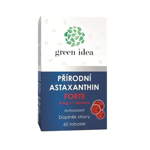 Green idea Přírodní Astaxanthin FORTE 60 tobolek