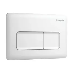 Hansgrohe iFrame Original Q ovládacie tlačidlo plast matná biela mat 66001700
