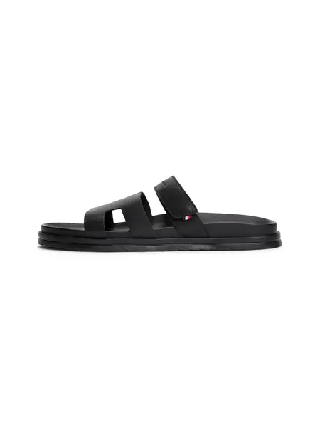 TOMMY HILFIGER Šľapky  čierna