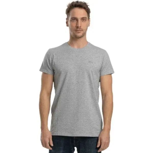 DRK JAMIE Pánské triko, šedá, velikost