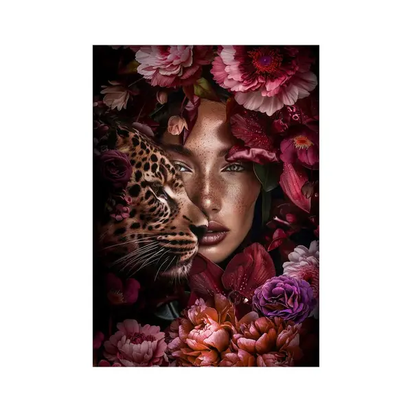 Monee OBRAZ NA SKLE, ženy, 80/120 cm