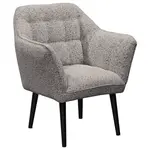 MID.YOU KŘESLO, textil, šedá