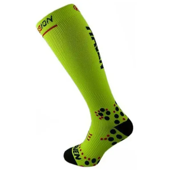 HAVEN EVOTEC SILVER Kompresné ponožky, reflexný neón, veľkosť