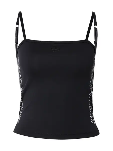 ADIDAS ORIGINALS Top  čierna / biela