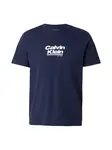 Calvin Klein Jeans Tričko '30S'  námornícka modrá / biela