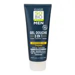 SO’BiO étic Men Sprchový gel 3v1 Energizující zázvor BIO 200 ml