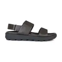 Kožené sandály Geox U SPHERICA EC6 pánské, hnědá barva, U45GWC 00085 C6006