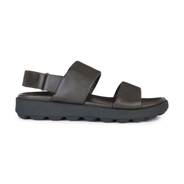 Kožené sandály Geox U SPHERICA EC6 pánské, hnědá barva, U45GWC 00085 C6006