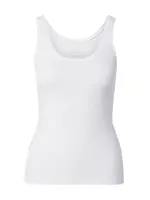 SEIDENSTICKER Top 'Schwarze Rose'  biela